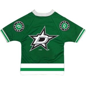 NWT: ALL STAR DOGS, DALLAS STARS NHL OFFICIAL LICENCE DOG JERSEY, SZ XS.